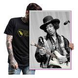 Jimi Hendrix Poster Quadro Placa Blues Bandas De Rock A2 28