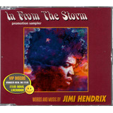 Jimmy Hendrix Cd Single In From The Storms 4 Faixas   Raro