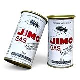 Jimo Gás Fumegante Detetizador Mata Insetos 2 Tubos De 35g