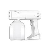 JINGQII Pistola De Desinfecção Por Atomização Sem Fio Pistola De Desinfecção Manual Pistola De Desinfecção Doméstica Pistola De Pulverização A Vapor Pistola De Pulverização De Luz Azul Pistola De Rega Eléctr