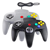 Jinhoabf 2 Pack Classic N64 Controller Joystick De Gamepad