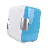 JISADER Mini Geladeira Pessoal Geladeira Azul