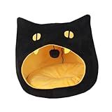 JISADER Para Gato De Estimação Semi Fechado Tenda Para Gato Lavável Esconderijo Para Gato Canil Para Cachorro Porquinho Da índia Filhote Ouriço 