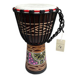 Jive Brand Djembe Drum Bongo Congo Madeira De Mogno Africana