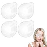 JJUNW Adesivo De Plástico Para Os Olhos Tapa Olhos Transparente 9 Furos Respirável Ventilado Cobertura Ocular Após Cirurgias Proteção Ocular Para Recuperação De Catarata Para Suprimentos De