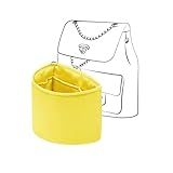 JLYZ Moon Inserção De Bolsa Duma Organizador Compatível Com Mochilas Chanel Duma Organizador De Bolsa De Seda Para Duma 23A 23P Médio Leve E Macio Médio Limão 