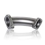 JMCHstore Coletor De Entrada De Tubo De Admissão Performance Racing Para Mini Bicicleta Coleman CT100U CC100X 98cc Compatível Com Motor De Clone Predator 79cc SK100 CK100 S Go Kart Scooter Infantil Massimo MB100 154F 3Hp