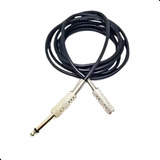 Jms Cabos Cabo Extensor P2 Fêmea Stereo P10 Mono 5 Metros J2 Fone De Ouvido Profissional