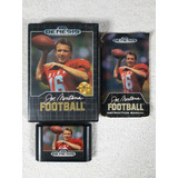 Joe Montana Football Completo Mega Drive