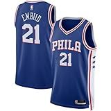 Joel Embiid Philadelphia 76ers NBA Kids Youth 8 20 Blue Icon Edition Swingman Jersey Azul 18 20