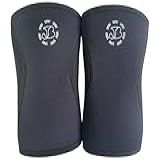 Joelheira Alta Performance Em Neoprene 7 0 Mm Preta Par Tam G