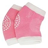 Joelheira Antiderrapante Infantil Rosa Menina