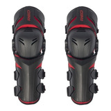 Joelheira Articulada Proteção Red Evo Carbon Vermelho preto
