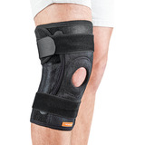 Joelheira Articulável Hastes Mola Reforço Neoprene Ligamento