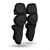 Joelheira Asw Image Strap Preta Cinza Motocross Trilha