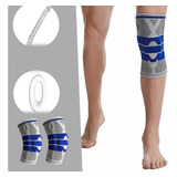 Joelheira Compressao Gel Silicone Ajustavel Protetor Joelho