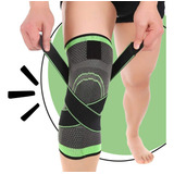 Joelheira Compressao Tensor Preto Corrida Joelhos Crossfit