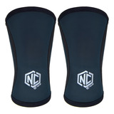 Joelheira Cross Lpo Powerlifting Nc Extreme 7mm par Cor Preto Tamanho P