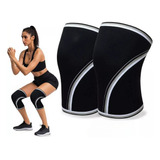 Joelheira Cross Training Lpo Agachamento Neoprene 7mm Preta