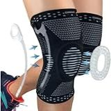 Joelheira De Compressão Profissional Snake Para Academia Crossfit Musculação Corrida Bike Volei Basquete - Para Proteção E Recuperação Do Joelho -M-