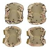 Joelheira E Cotoveleira Tática Esportiva Airsoft Paintball CP 