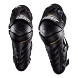 Joelheira Leatt Dual Axis Motocross Trilha Enduro Cor Preto Tamanho G gg