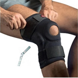 Joelheira Ortopedica Com Tala Articulada Neoprene Realtex 