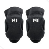 Joelheira Vôlei Par N1 Sport Knit 3d Profissional Cor Preto Tamanho P