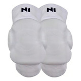 Joelheira Vôlei Profissional Knit 3d Spry N1 Sport Cor Branco Tamanho G