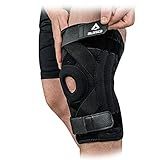 Joelheira X Premium Alasca De Neoprene Com Suporte Patelar Hastes Laterais E Faixas Ajustáveis