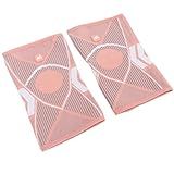 Joelheiras Esportivas 2 PCS Manga De Compressão Para Perna Malha Respirável Joelheira De Malha Elástica De 4 Lados Protetor De Joelho De Corda Elástica Para Corrida E Escalada XG 