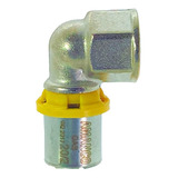 Joelho 90 20 Mm X 1 2 Rosca Fêmea Amanco Gás
