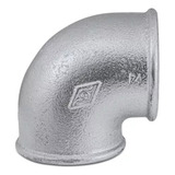 Joelho Cotovelo 90 Graus Galvanizado Rosca Fêmea Bsp 2 1 2