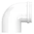 Joelho Cotovelo Esgoto 150mm   6 Polegadas 90 Graus