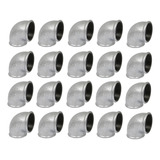 Joelho Cotovelo Galvanizado 90 Rosca Bsp Fêmea 1 2pol 20un