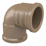 Joelho Pvc Soldável Cotovelo 50mm 1 1 2 Pol 90 Fortlev