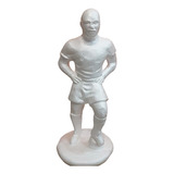 Jogador De Futebol Escultura Em Isopor