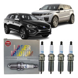 Jogo 04 Vela Ignição Iridium Ngk Xc60 Rand Rover Evoque