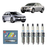 Jogo 05 Velas Iridium Vw Jetta 2 5 20v 2008 A 2011