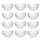Jogo 12 Potes Para Sobremesa Bowls Tigelas De Vidro 350ml Ki