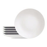 Jogo 12 Pratos Bolo Doce Delicado Porcelana Branca Sobremesa