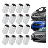Jogo 16 Porcas Lob Allen Roda Liga Honda Fit City Chave