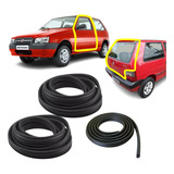 Jogo 2 Borrachas Portas E Mala Fiat Uno Mille Way Fire 2007