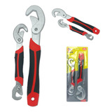Jogo 2 Chave Inglesa Kit Multifuncional Ajustável 3 Bocas