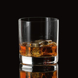 Jogo 2 Copos De Cristal Whisky 280 Ml Linha Barline Bohemia