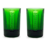 Jogo 2 Copos Shot Jagermeister 40ml Licor Tequila Whisky