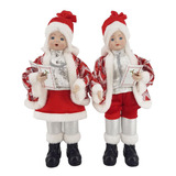 Jogo 2 Crianças 42cm Vermelho Branco Musical