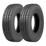 Jogo 2 Pneus Drc Aro 22 5 D843 12r22 5 152 149k 18 Lonas