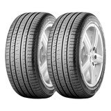 Jogo 2 Pneus Pirelli 235 60r18 107v Scorpion Verde A s Si Xl
