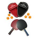 Jogo 2 Raquetes Para Ping Pong